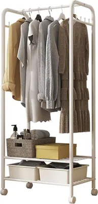 Produktbild von Offener Kleiderschrank - Offenes Kleiderregal - Kleiderschrank - Garderobenschrank - Kleiderregal