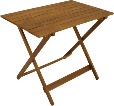 Klapptisch 90 x 60 x 74 cm Akazie