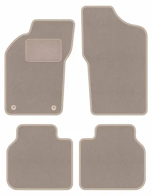 Immagine prodotto di Tappetini in moquette per Alfa Romeo 155 1995-1999 (berlina) – set 4 pezzi, beige, su misura – Wielganizator LUX
