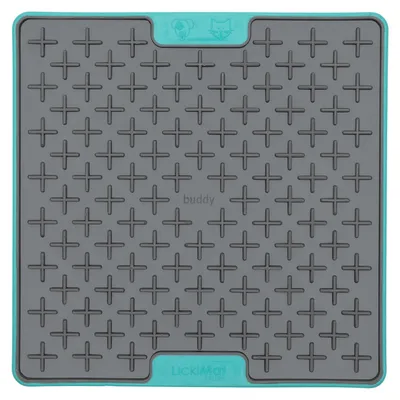 Image de LickiMat Tapis à lécher Buddy Tuff Turquoise