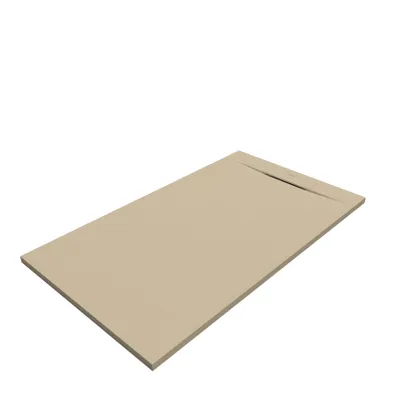 Produktbild von SANYCCES SIENA Rechteckige Duschwanne SanyDur Gel Coat 130 x 80 cm, creme