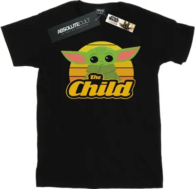 Produktbild von Star Wars - "The Mandalorian The Child" T-Shirt für Damen BI45617 (XXL) (Schwarz)