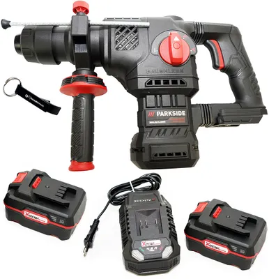 Obrázek produktu pro PARKSIDE PERFORMANCE® akumulátorové kombinované kladivo PKHAP 2058-Li / včetně 2 akumulátorů (4 Ah) a nabíječky (4,5 A)