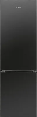 Produktbild von Bomann Kühl-/Gefrierkombination KG 184.1 schwarz-inox 269 Liter