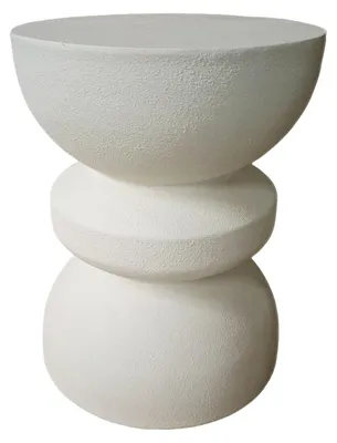 Produktbild von Couchtisch Moderner Rebecca Mobili Calen 44,5x35x35 cm MGO Weiß