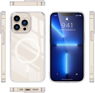 Produktbild von nevox StyleShell SHOCKFlex MagSafe iPhone 15 Pro transp.