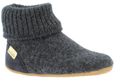 Produktbild von Living Kitzbühel Hüttenschuh Uni Uni Hohe Hausschuhe Anthra (Anthrazit), 4230-600 - Gr. 43