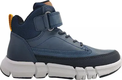 Imagen del producto de Geox J Flexyper B, botas de cordones para niños, color azul, para uso diario