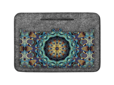 Zdjęcie produktu dla Bertoni Ekologiczny filcowy organizer do torebki - Stylowe, trwałe i praktyczne akcesorium do utrzymania porządku 26x18x8 cm Barcelona