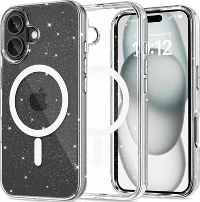 Immagine prodotto di Tech-Protect Flexair Hybrid Magsafe Iphone 16 Glitter