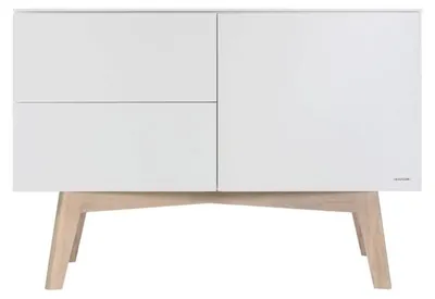 Produktbild von Kidsmill Sixties Kommode Mattweiß / Natur
