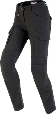 Image de Pantalon textile pour femme Spidi Pathfinder Cargo, anthracite, 31