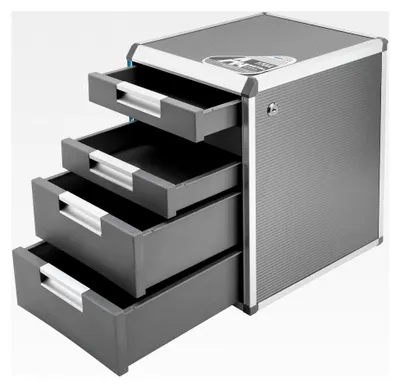 Produktbild von Ablagebox mit 4/5/7 Schubladen - Schubladenbox mit hoher Kapazität für Dokumentenaufbewahrung