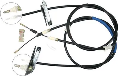 Produktbild von A.B.S. Handbremsseil Seilzug Feststellbremse für FORD FOCUS (DAW, DBW) Hinten K17472