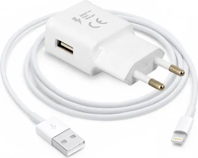 Immagine prodotto di 1.adattatore di alimentazione USB da 5A con cavo Lightning e funzione di ricarica rapida - Bianco