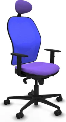 Immagine prodotto di Sedia da ufficio con poggiatesta Jorquera Piqueras y Crespo 1D036N1 Viola