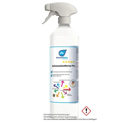 Produktbild von KaiserRein Schimmel-Entferner Spray 0,5 l Haushalt, Bad, WC, Dusche Chlorfrei nicht ätzend wirkt dauerhaft