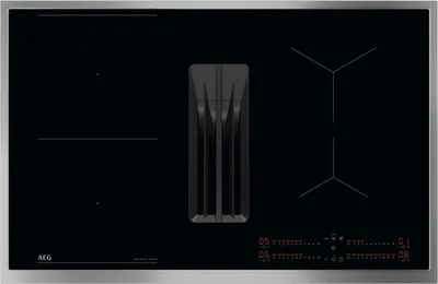 Produktbild von AEG TH84CB0FRB, Schwarz, Integriert, 83 cm, Zonen-Induktionskochfeld, 4 Zone(n), 4 Zone(n)