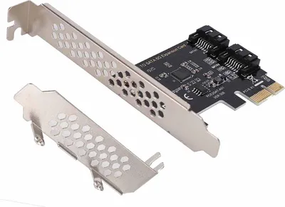 Produktbild von PCI-E-Karten PCI Express zu SATA 3.0 2-Port-SATA-III-6-Gbps-Erweiterungsadapterkarten