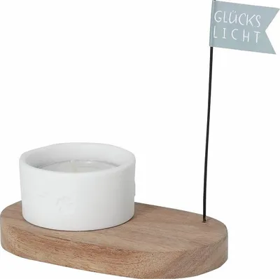 Produktbild von Räder Geburtstagsgruß Glückslicht 10,4x6x11cm