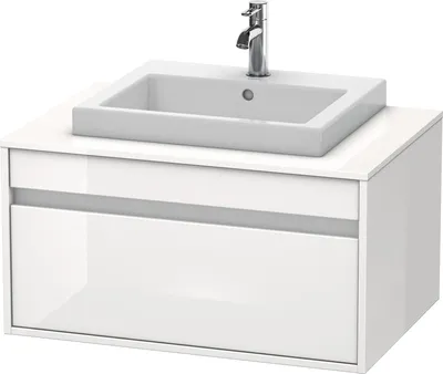 Zdjęcie produktu dla Duravit szafka podumywalkowa KETHO 550 x 800 x 426 mm biały wysoki połysk