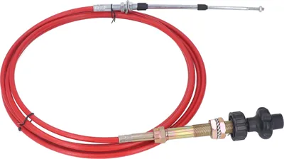Zdjęcie produktu dla Ręczna przepustnica silnika Kabel sterującypoliuretan Osłona ze stali nierdzewnej Niskie zużycie paliwa Akcesoria do koparek