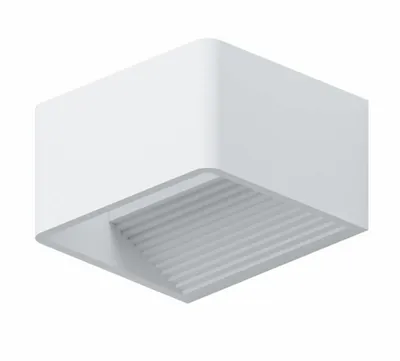 Image de Applique murale d'extérieur LED Doninni Blanc