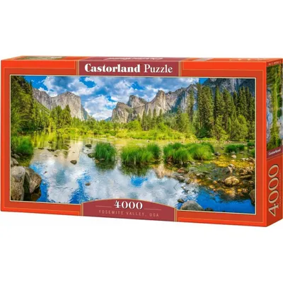 Zdjęcie produktu dla Puzzle 4000 Yosemite Valley, USA CASTOR