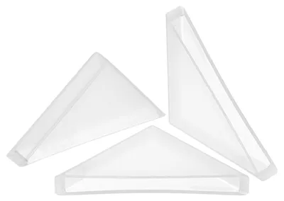 Immagine prodotto di Paraspigoli in plastica - Triangolari - 5 x 50 mm - 20 pezzi