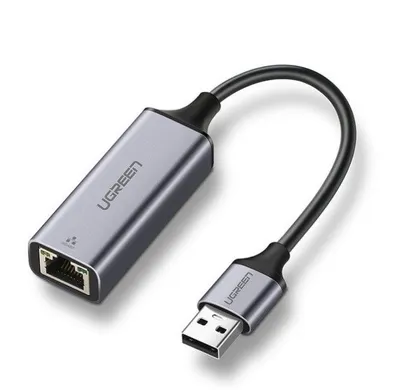 Produktbild von Adapter zewnętrzny UGREEN Gigabit Ethernet USB 3.0 (szary)