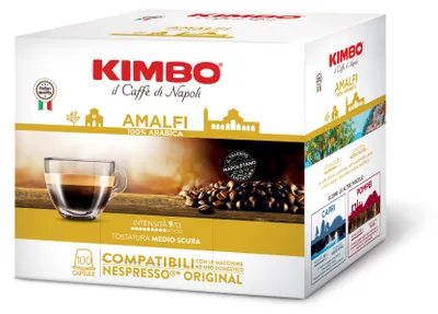 Obrázok produktu pre Kimbo Amalfi - Kapseln für Nespresso System 100 Stück