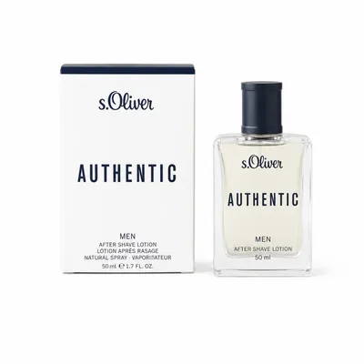 Produktbild von s.Oliver Authentic Men After Shave Lotion Natural Spray 50 ml, KI-generiertes Bild