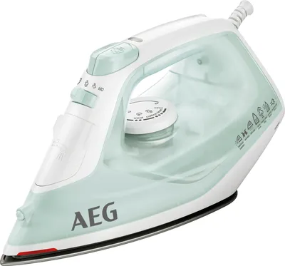 Produktbild von AEG DB1740 Dampfbügeleisen, Keramiksohle, 2400 Watt, Vertikaldampf, Anti-Kalk, Abschaltautomatik