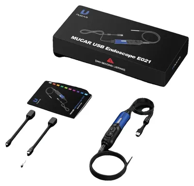 Zdjęcie produktu dla Kamera inspekcyjna, oświetlenie LED, złącze USB, endoskop