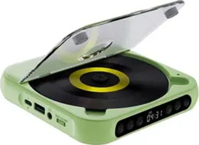 Obrázek produktu pro Tenký přehrávač CD Bluetooth - Rychlé nabíjení typu C