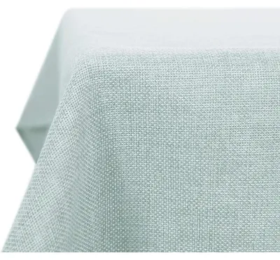 Obrázek produktu pro Obdélníková voděodolná ubrus s efektem lotosu, barva: světle zelená (mintová), rozměry: 130 x 280 cm