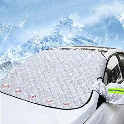 Produktbild von PromoHome® Universeller Windschutzscheibenschutz mit Magnetbefestigung - 145x120cm