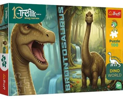 Image de Puzzle 100 inspiré de Dino World TREFL