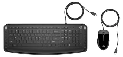 Image de HP Pavilion Keyboard and Mouse 200 clavier Souris incluse USB Noir
