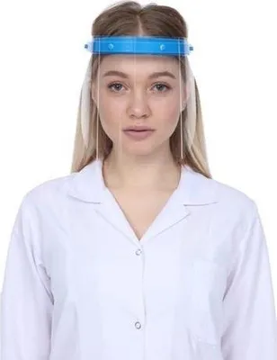 Produktbild von XLmobiel Gesichtsschutz mit Visier Blau