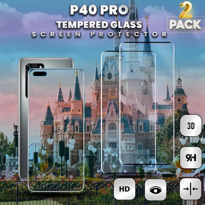 Obrázek produktu pro 2 kusy Huawei P40 PRO - tvrzené sklo 9H - 3D ochrana displeje v super kvalitě
