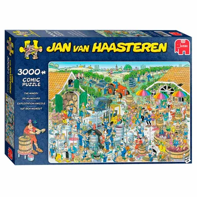 Produktbild von Jan van Haasteren - Auf dem Weingut - 3000 Teile, 3000 Stück(e), Comics, 12 Jahr(e)
