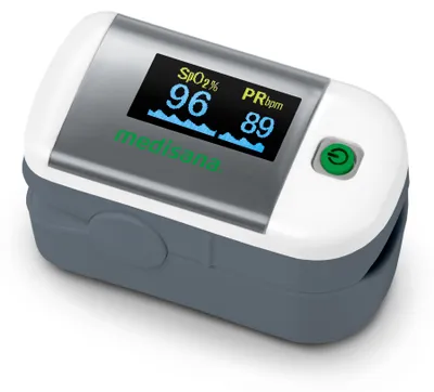 Produktbild von medisana PM 100 Pulsoximeter | Fingeroximeter | Messung der Sauerstoffsättigung