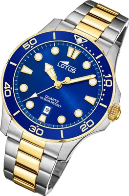 Produktbild von Lotus Armbanduhr Herren 18760/1 Edelstahl Uhr silber gold Sport UL18760/1