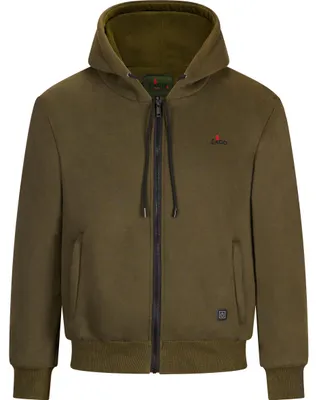 Produktbild von Sweatjacke Feuerland Herren, beheizbar (Oliv) Größe M