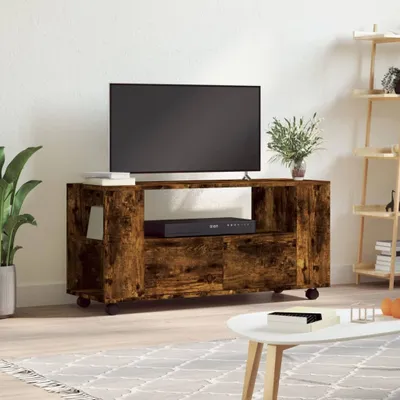 Produktbild von Maison Exclusive - TV-Schrank Räuchereiche 102x34,5x43 cm Holzwerkstoff
