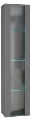 Image de raumhirsch - Armoire suspendue, gris graphite, 40/170/29