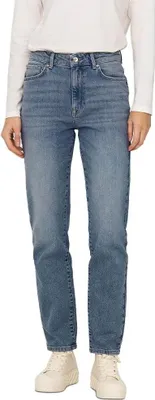 Produktbild von Only Emily Stretch Straight Ankle Fit Dot308 Hochtaillierte Jeans Blau 26 / 32 Damen Blau 26