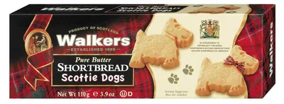 Zdjęcie produktu dla Walkers Pure Butter Shortbread Scottie Dogs shortbread 110g