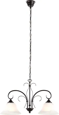Produktbild von Globo Lighting Hängeleuchte Metall rostfarben, 2x E27